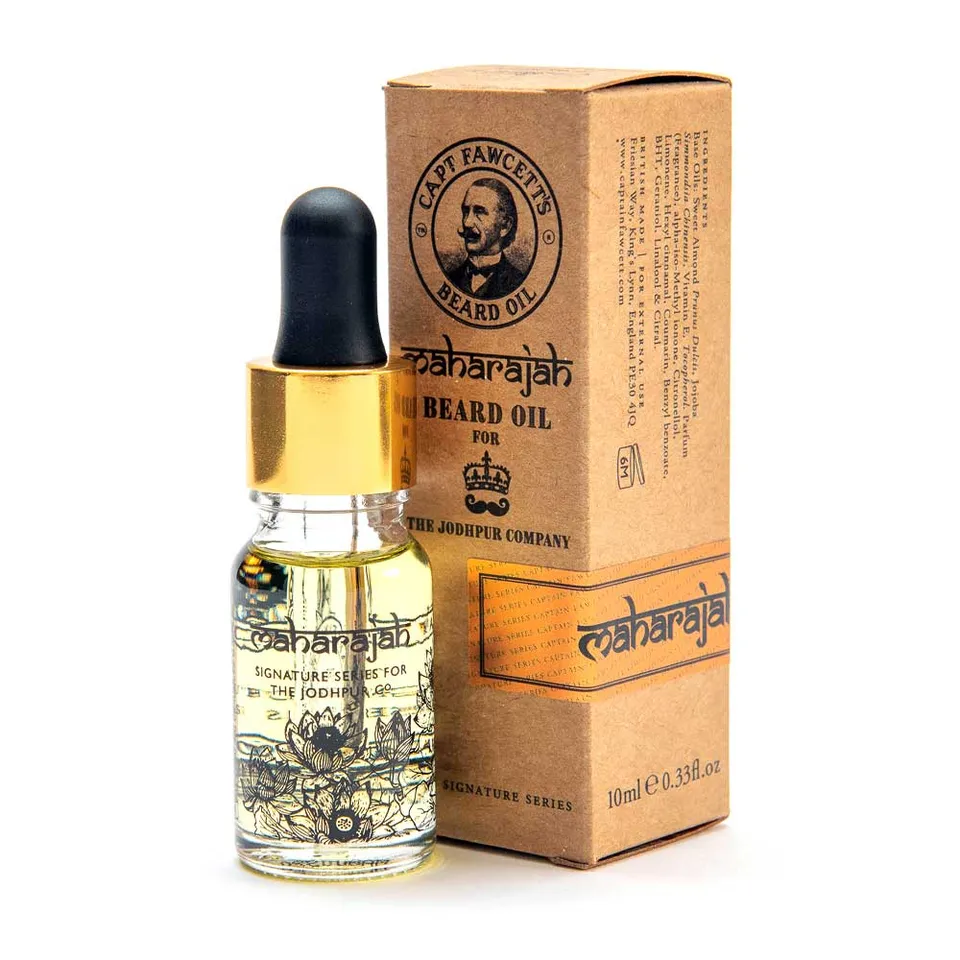 captain-fawcett-maharajah-huile-barbe-10-ml-format-voyage image 1