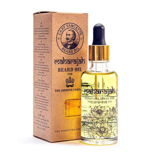 captain-fawcett-maharajah-huile-barbe-50-ml-nourrissante-rose-pices-musc-c-dre-e image 1