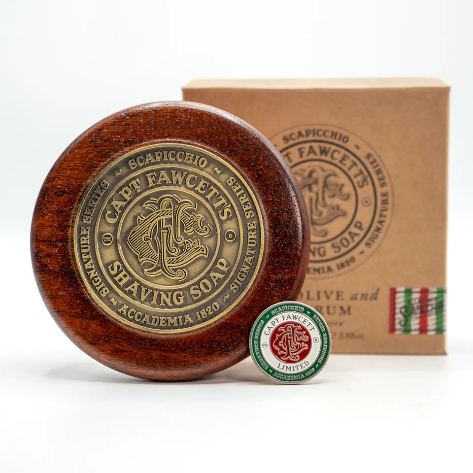captain-fawcett-scapicchio-signature-series-shaving-soap-savon-de-rasage-figue-o image 1