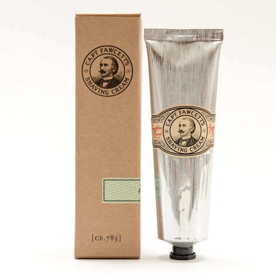 captain-fawcett-expedition-reserve-shaving-cream-cr-me-raser-150-ml-riche-en-mol image 1