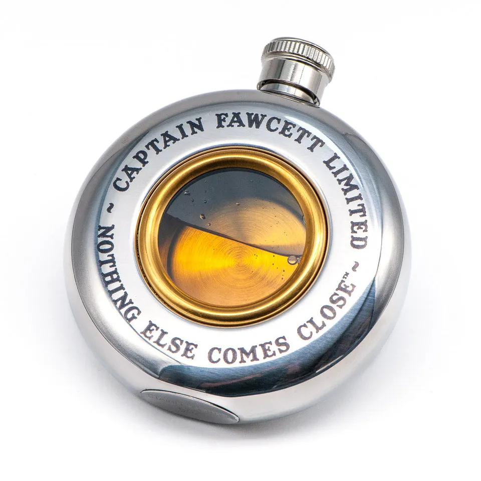 captain-fawcett-limited-edition-hip-flask-2025-flasque-inox-dition-limit-e-100-e image 1
