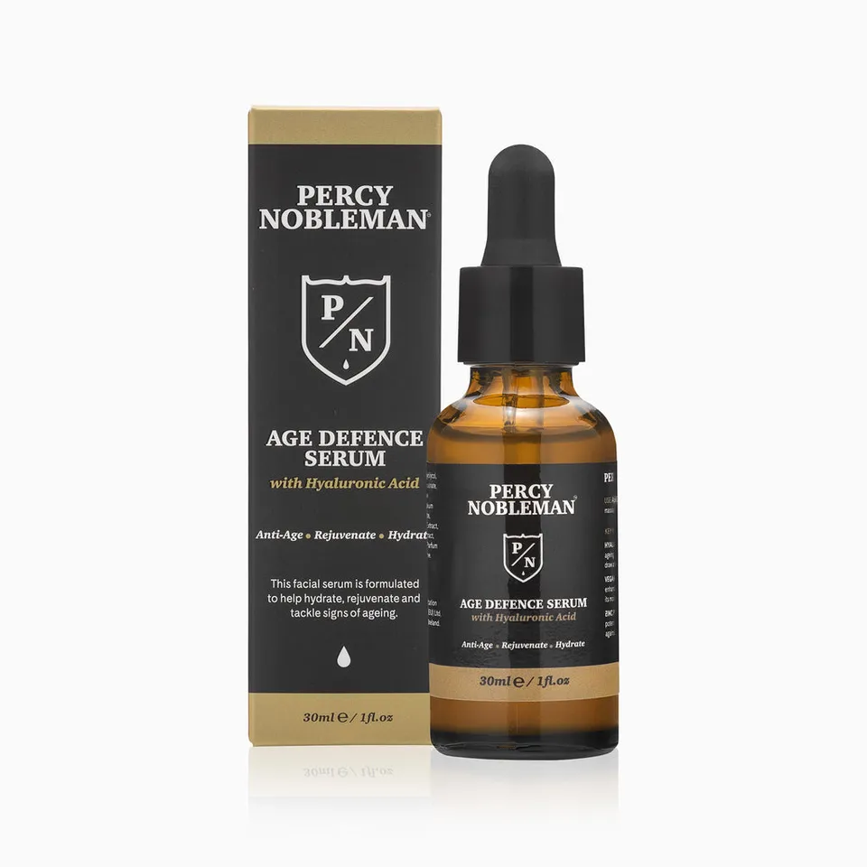 percy-nobleman-age-defence-serum-s-rum-visage-anti-ge-matifiant-l-acide-hyaluron image 1