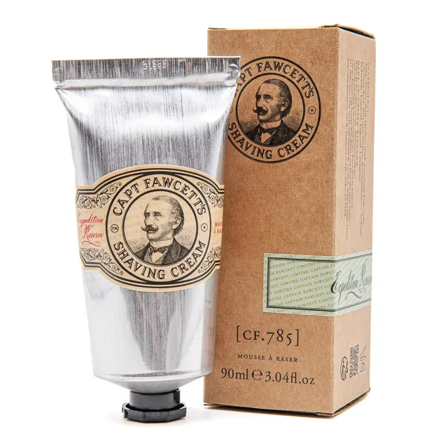 captain-fawcett-expedition-reserve-shaving-cream-cr-me-raser-90-ml-format-voyage image 1