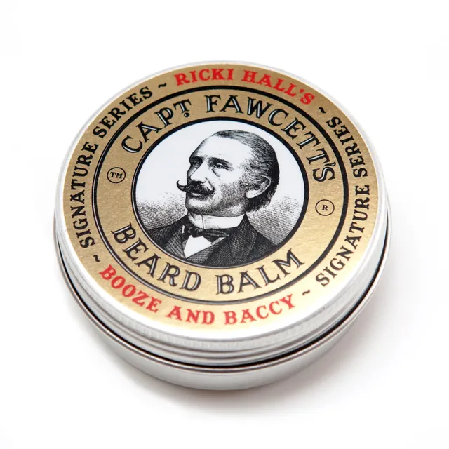 captain-fawcett-booze-baccy-beard-balm-baume-barbe-ricki-hall-cires-exotiques-et image 1