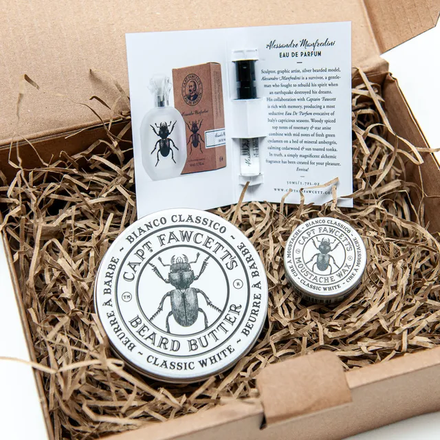 captain-fawcett-bianco-classico-gift-set-coffret-barbe-grise-avec-beurre-barbe-c image 1