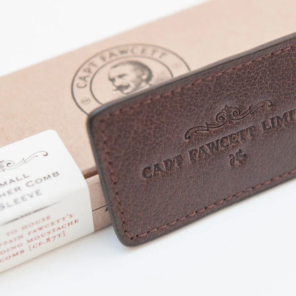 captain-fawcett-leather-case-cf-87t-tui-en-cuir-pour-peigne-moustache-pliant-de- image 1