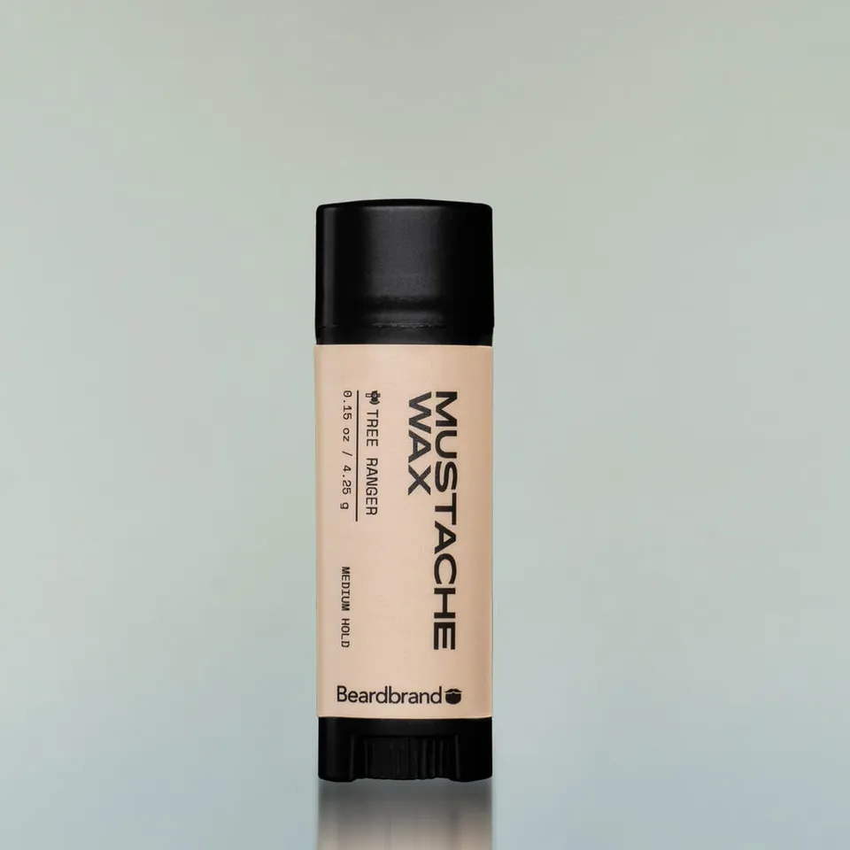beardbrand-tree-ranger-mustache-wax-cire-moustache-tenue-moyenne-cire-d-abeille- image 1