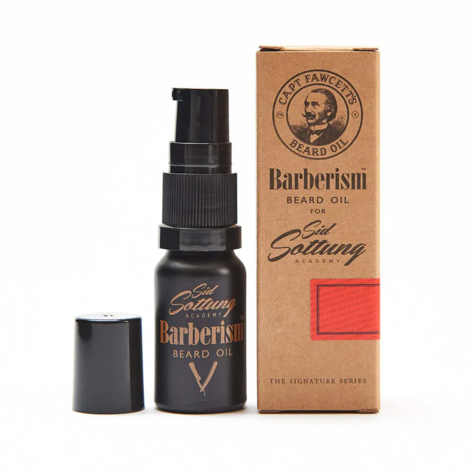 captain-fawcett-barberism-beard-oil-10ml-huile-barbe-format-voyage-de-sid-sottun image 1