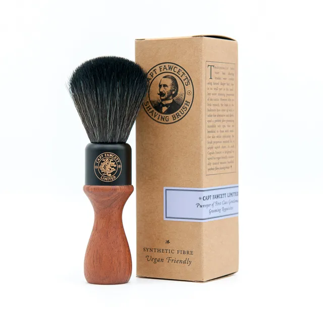 captain-fawcett-synthetic-fibre-shaving-brush-v-blaireau-de-rasage-synth-tique-v image 1