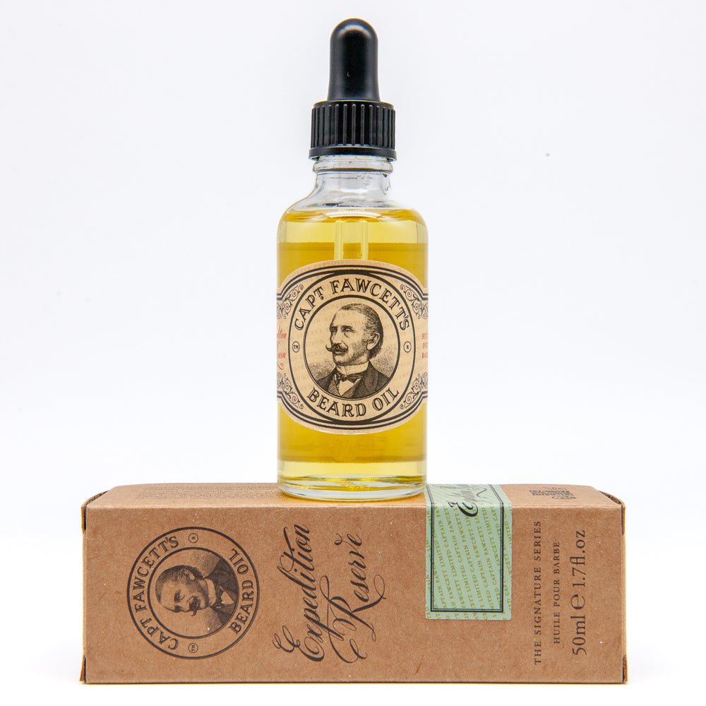 captain-fawcett-expedition-reserve-beard-oil-50-ml-huile-barbe-nourrissante-bois image 3