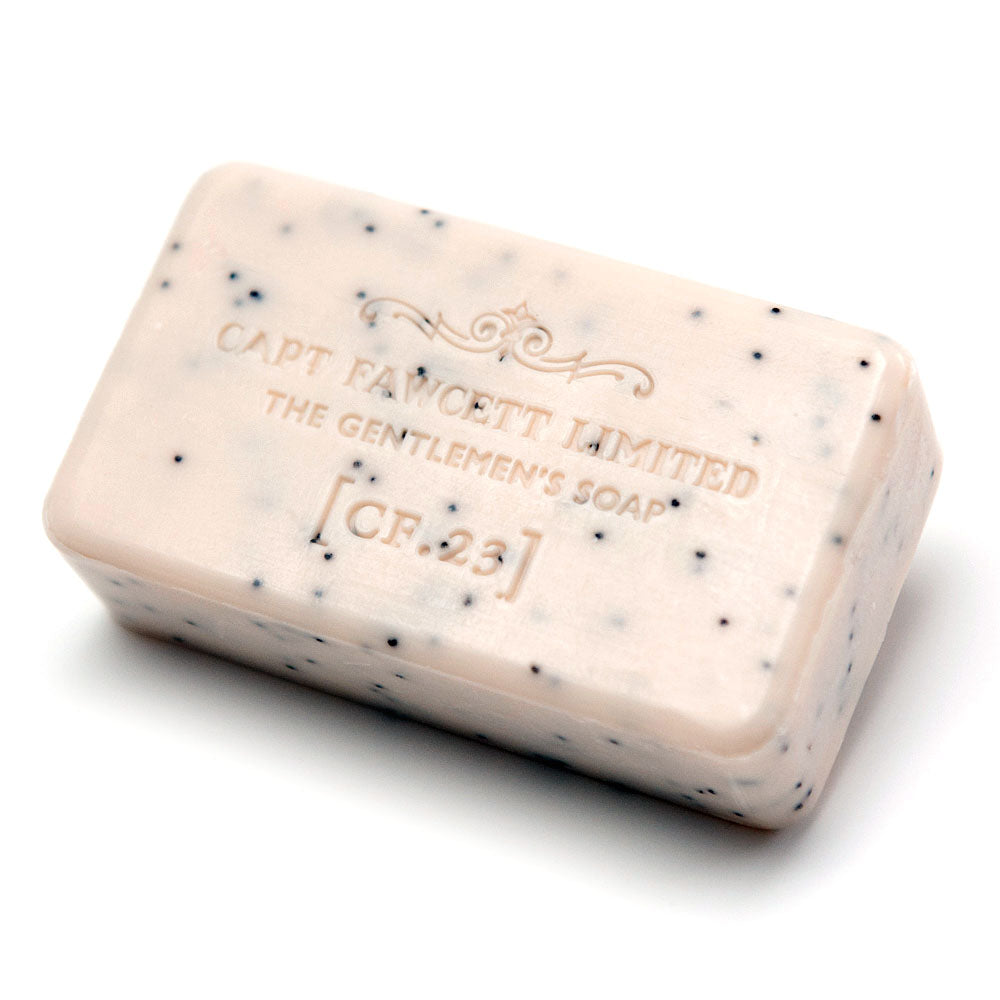 captain-fawcett-the-gentleman-s-soap-cf-23-savon-exfoliant-patchouli-et-c-dre-au image 2