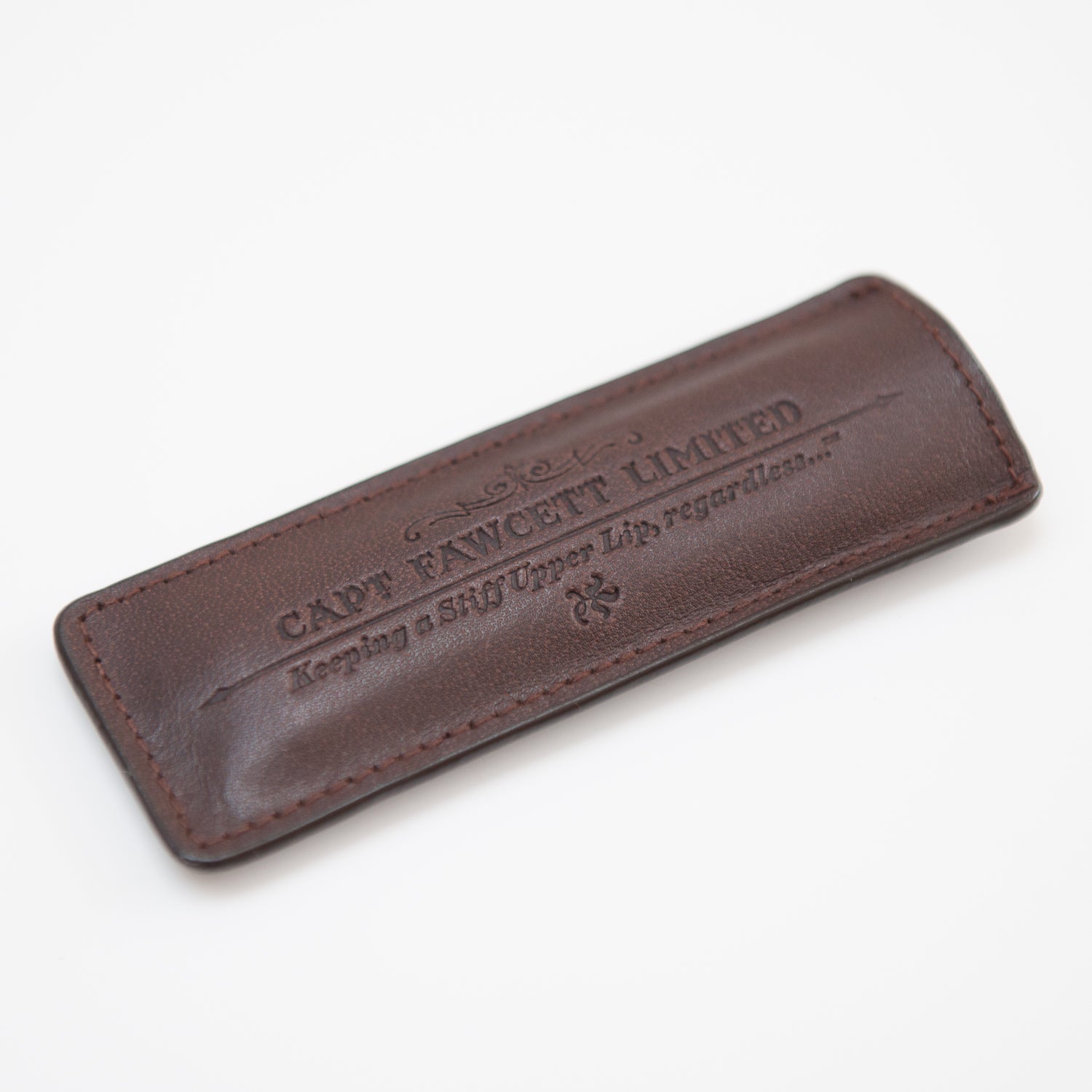 captain-fawcett-leather-case-cf-82t-tui-cuir-acajou-pour-peigne-barbe-pliant-pei image 2