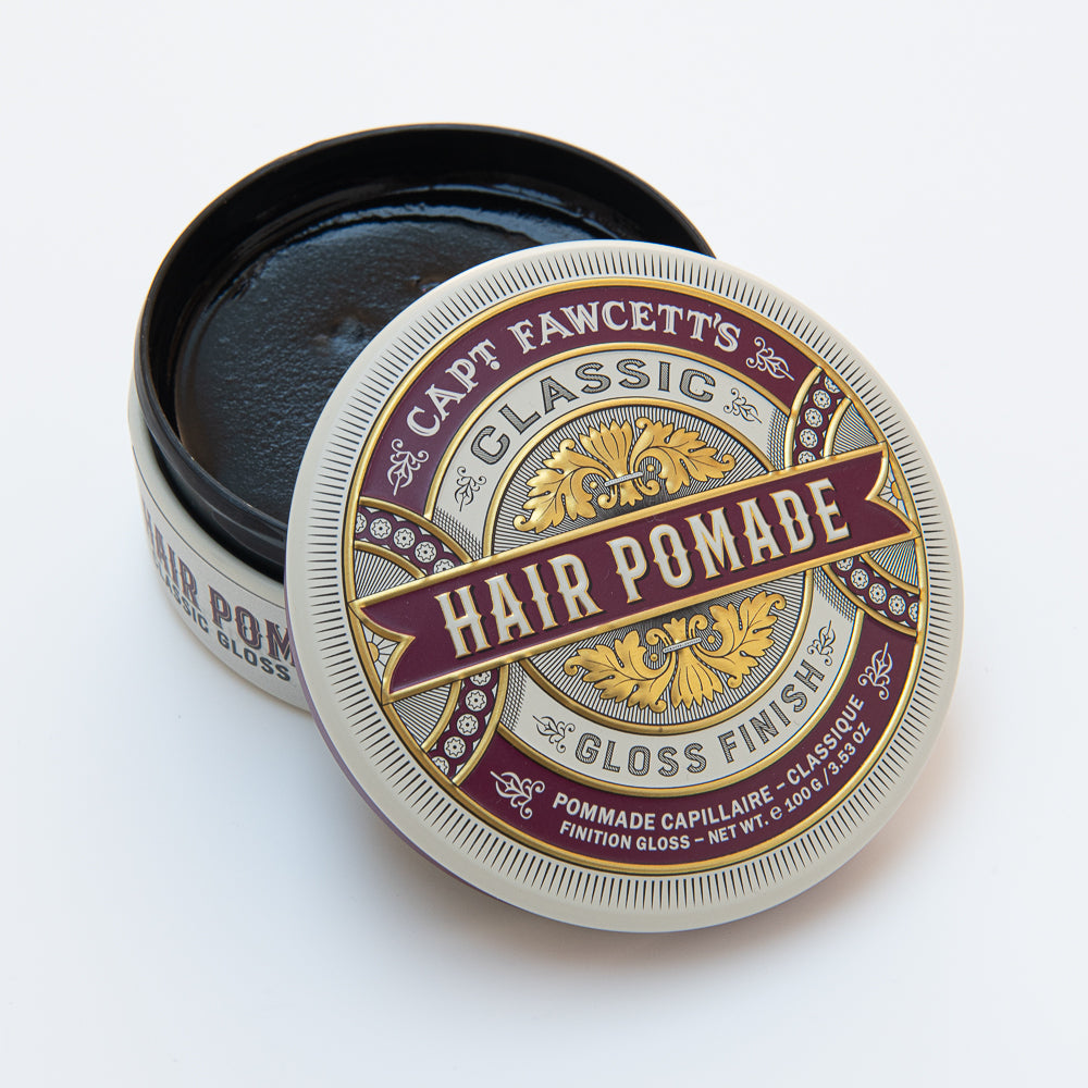 captain-fawcett-classic-pomade-pomade-coiffante-brillante-tenue-medium-cheveux-f image 2