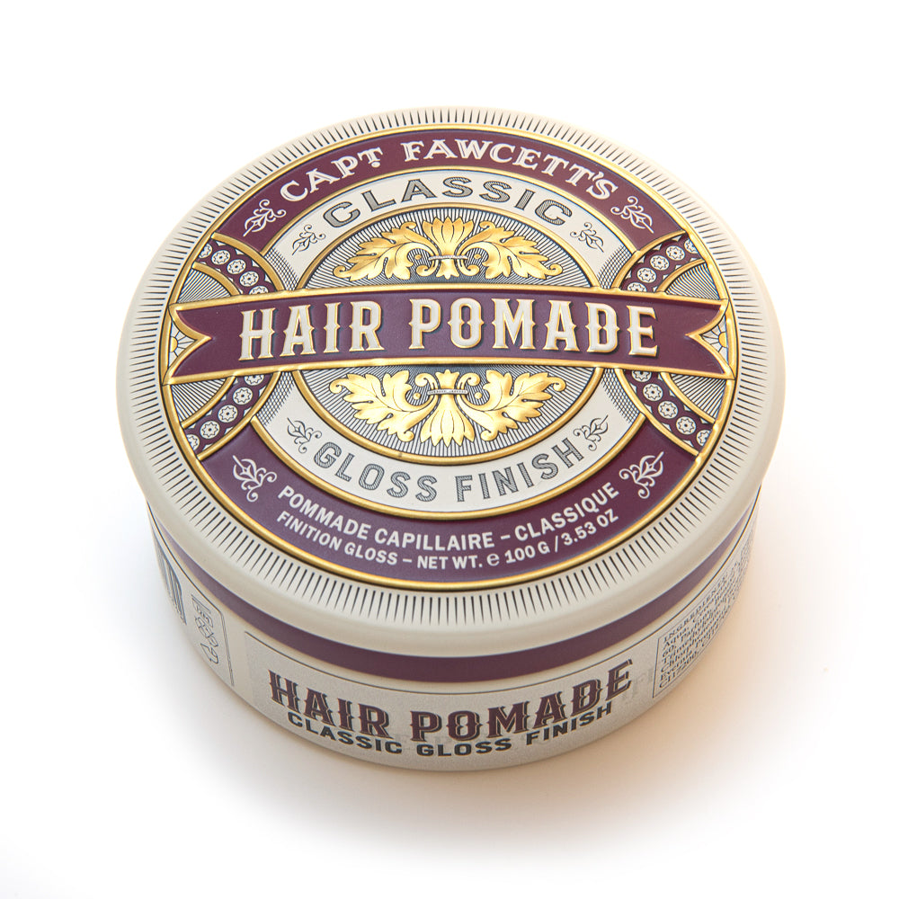 captain-fawcett-classic-pomade-pomade-coiffante-brillante-tenue-medium-cheveux-f image 1