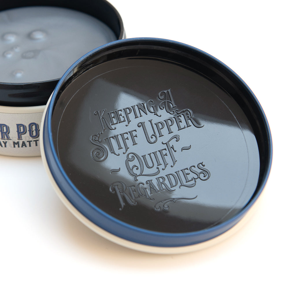 captain-fawcett-clay-pomade-pomade-argile-tenue-medium-fini-mat-cheveux-fins-nor image 4