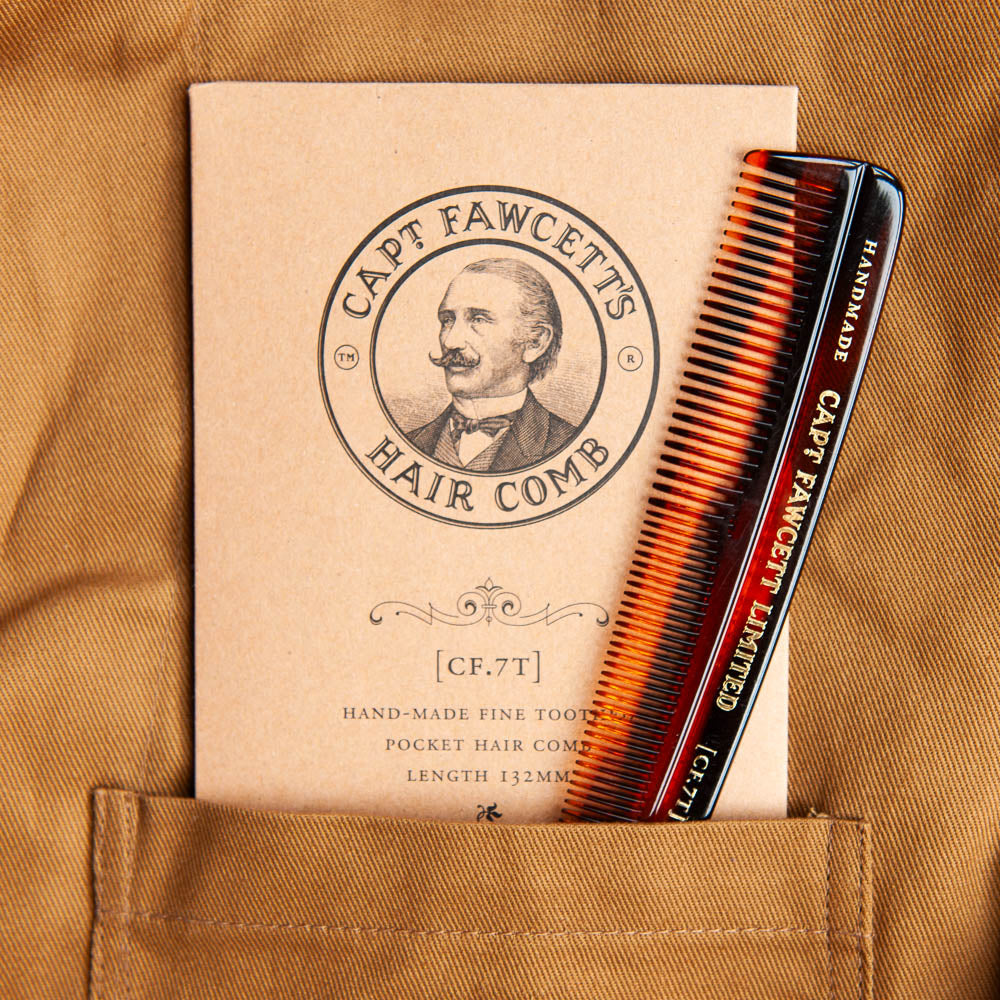 captain-fawcett-hair-comb-cf-7t-peigne-cheveux-fin-en-ac-tate-de-cellulose-132-m image 1