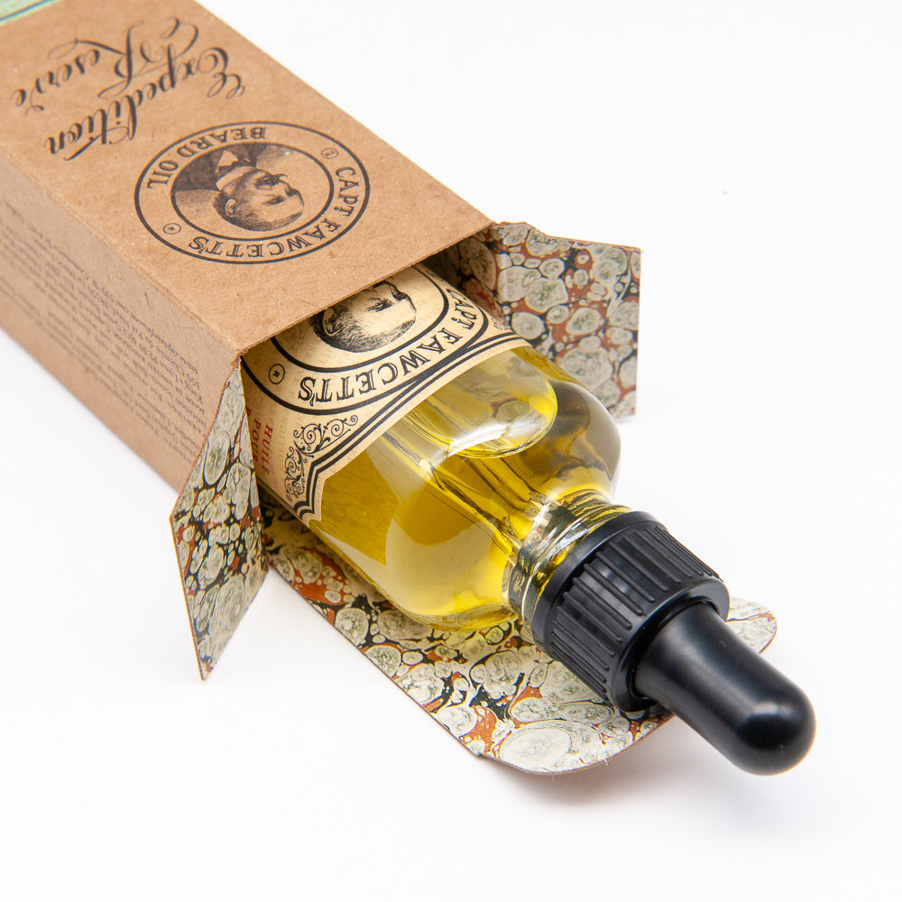 captain-fawcett-expedition-reserve-beard-oil-50-ml-huile-barbe-nourrissante-bois image 2