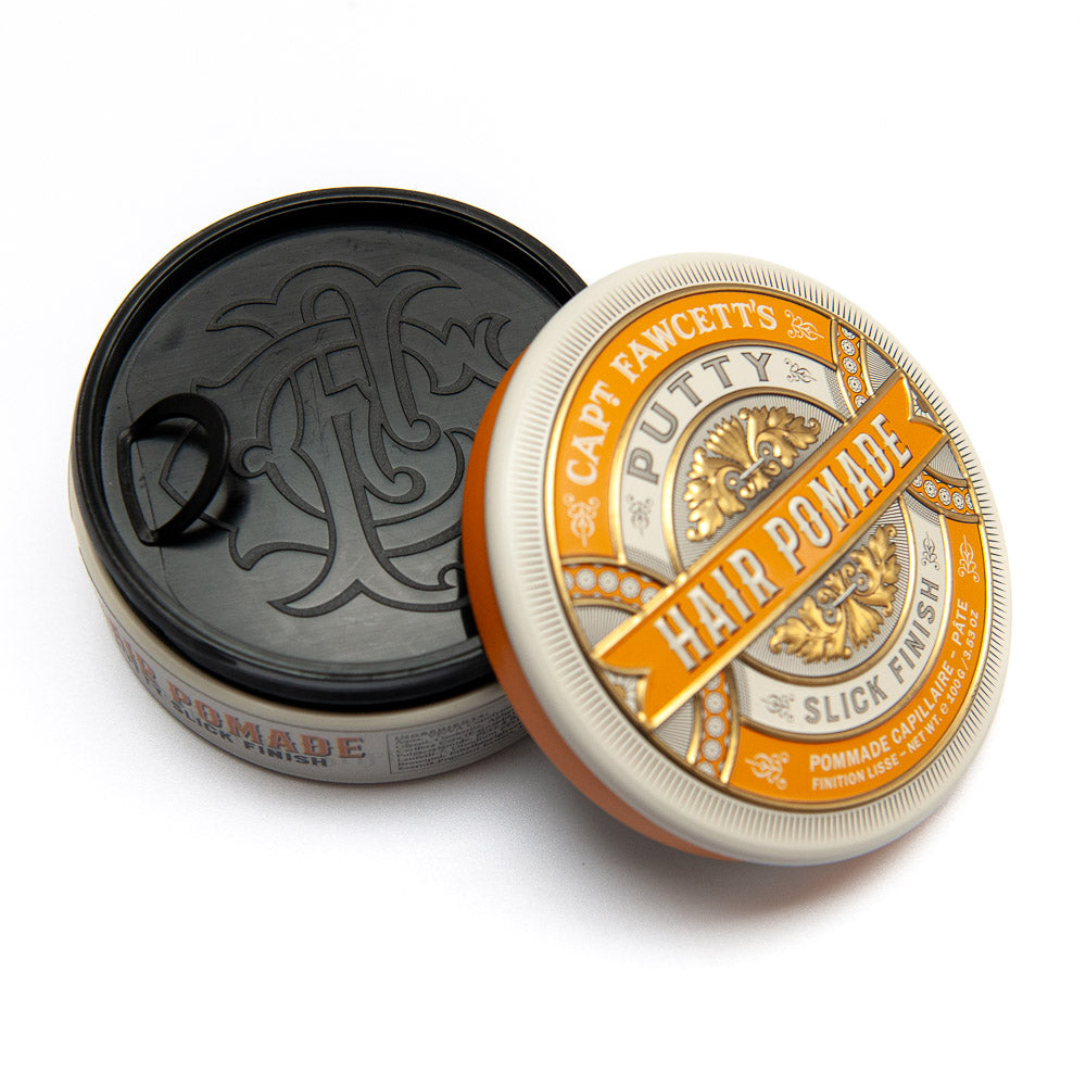 captain-fawcett-putty-pomade-tenue-forte-finition-naturelle-pour-cheveux-pais-et image 7