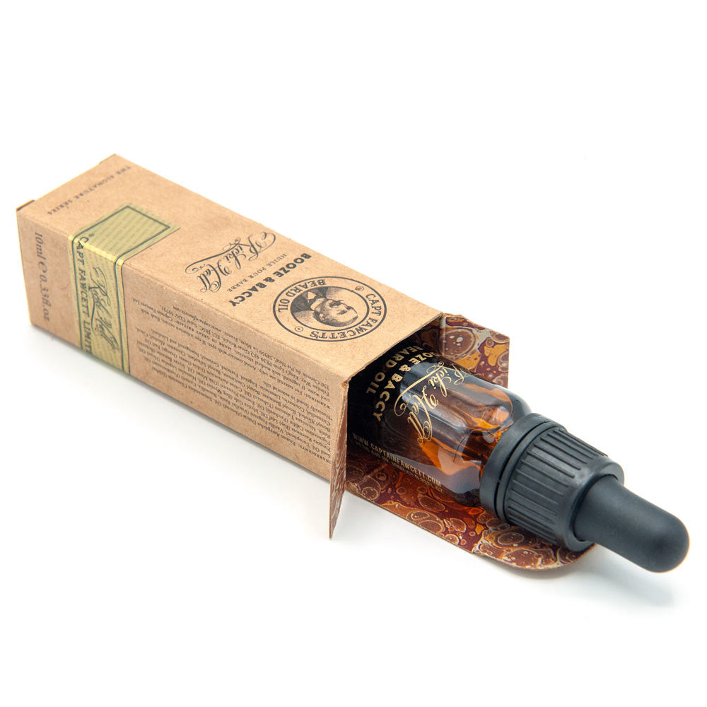 captain-fawcett-booze-baccy-beard-oil-10-ml-huile-de-barbe-format-voyage-tabac-e image 5