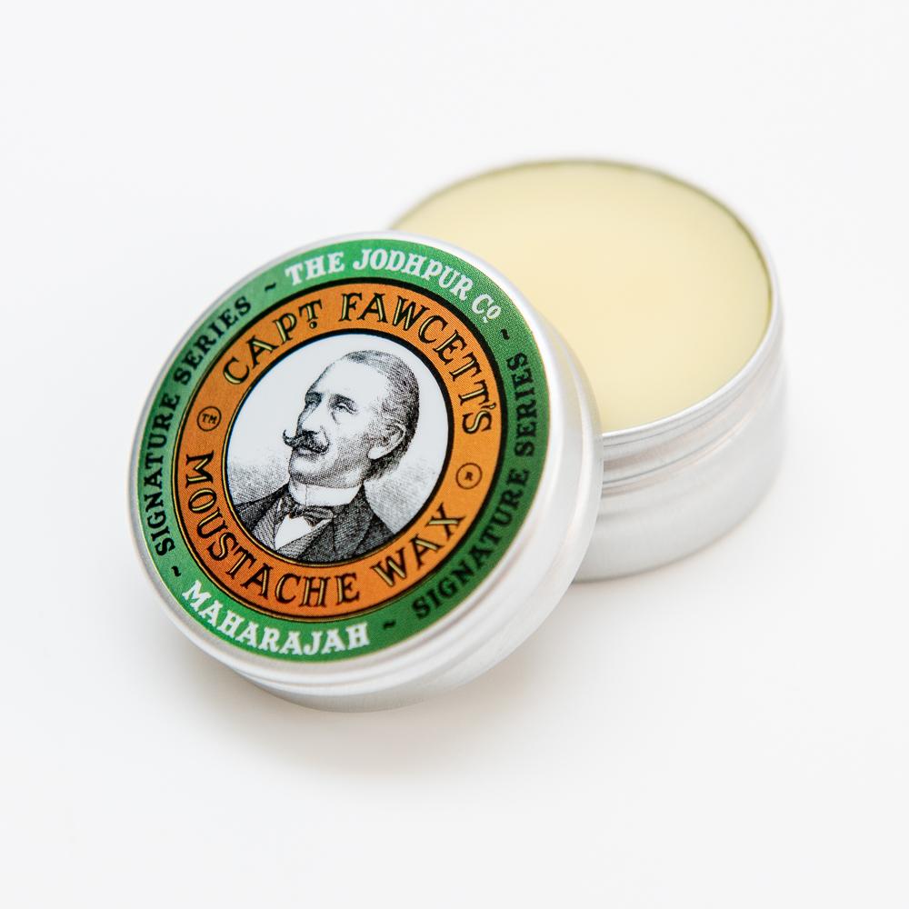 captain-fawcett-maharajah-moustache-wax-cire-moustache-parfum-rose-pices-et-cuir image 2