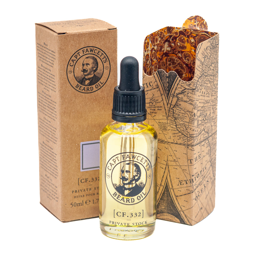 captain-fawcett-private-stock-beard-oil-50ml-huile-barbe-c-dre-poivre-noir-patch image 2