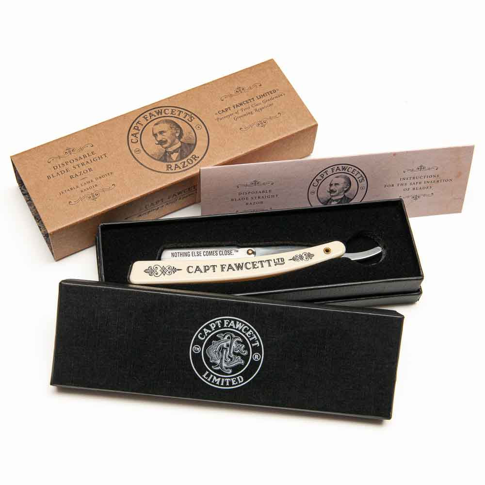 captain-fawcett-disposable-blade-straight-razor-rasoir-droit-lames-jetables-manc image 2
