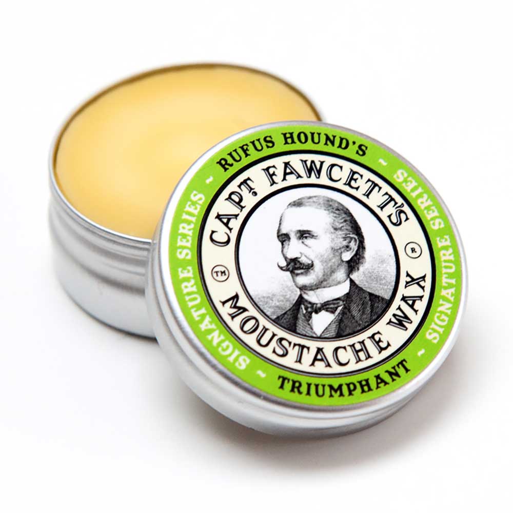 captain-fawcett-triumphant-cire-moustache-cire-coiffante-parfum-e-rufus-hound-te image 1